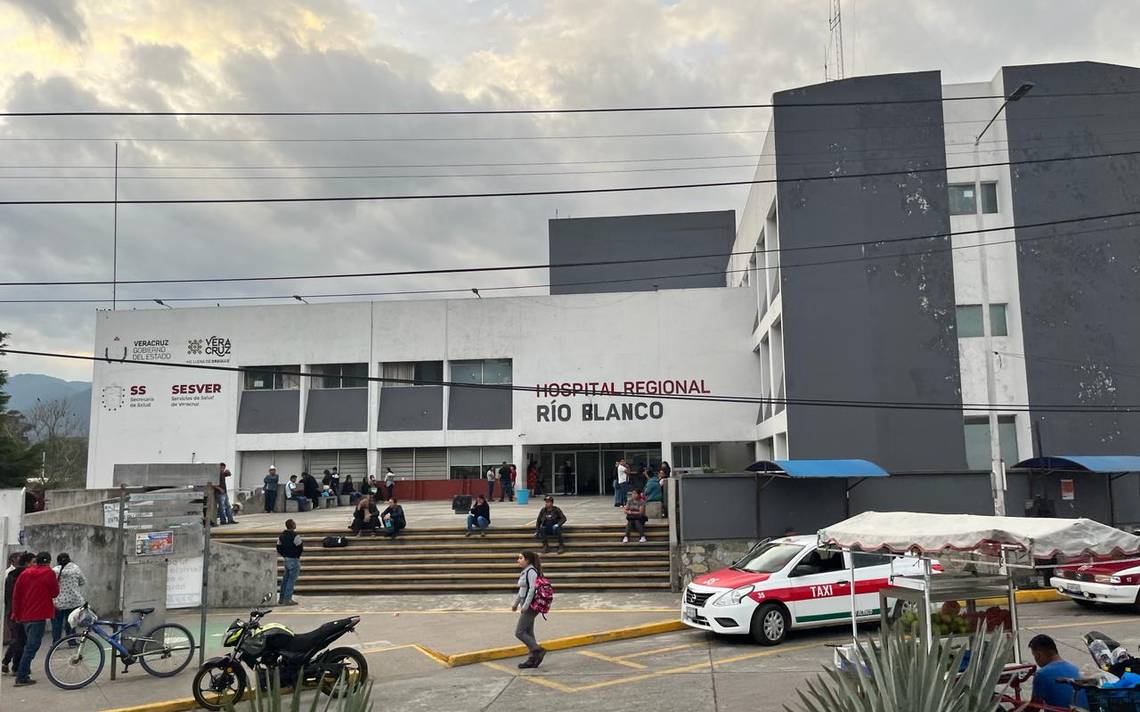How many Covid-19 and pneumonia cases have been recorded in the Rio Blanco regional hospital – El Sol de Orizaba