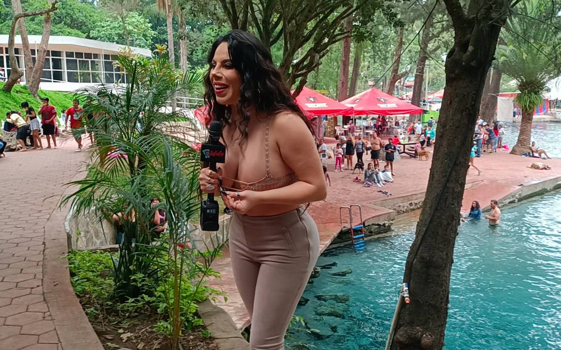 Influencers: captan a Lizbeth Rodríguez en Nogales, Veracruz con su popular  programa 