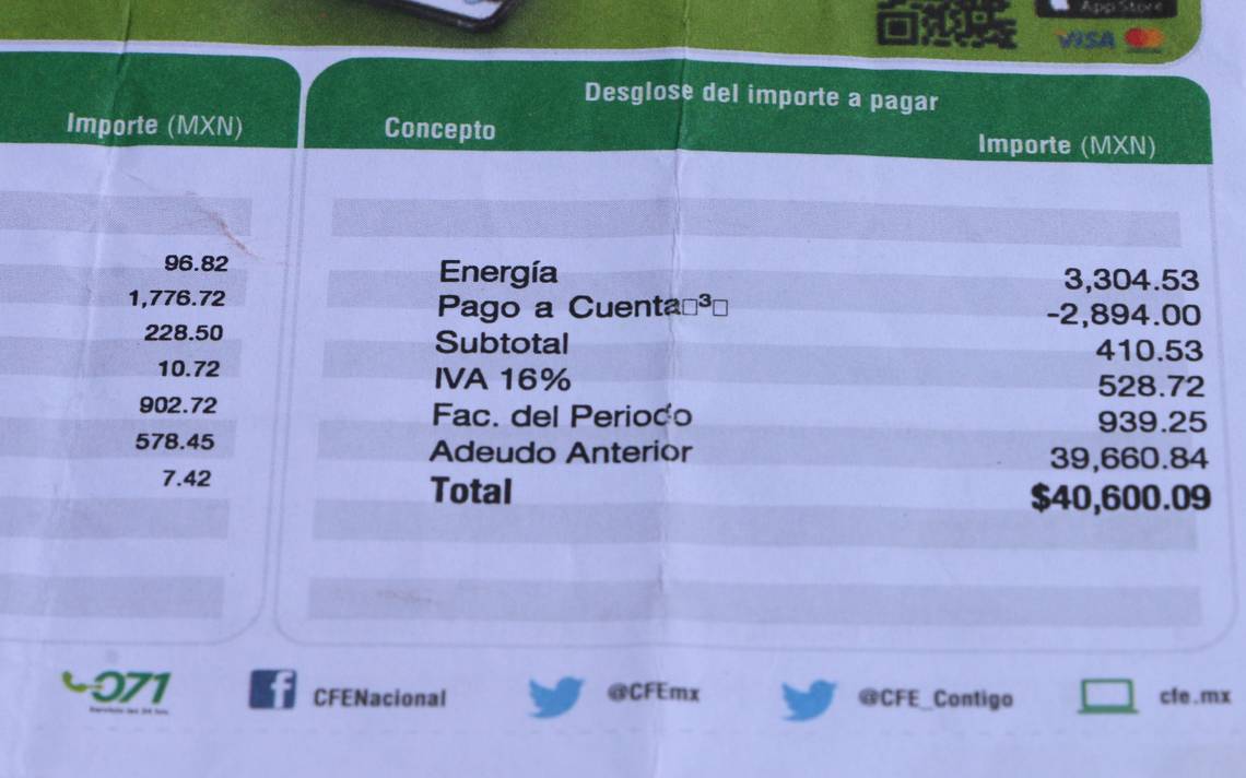 Ciudadanos Se Quejan De Cobros Excesivos Por Parte De La Cfe Córdoba Veracruz Xalapa Orizaba 8941