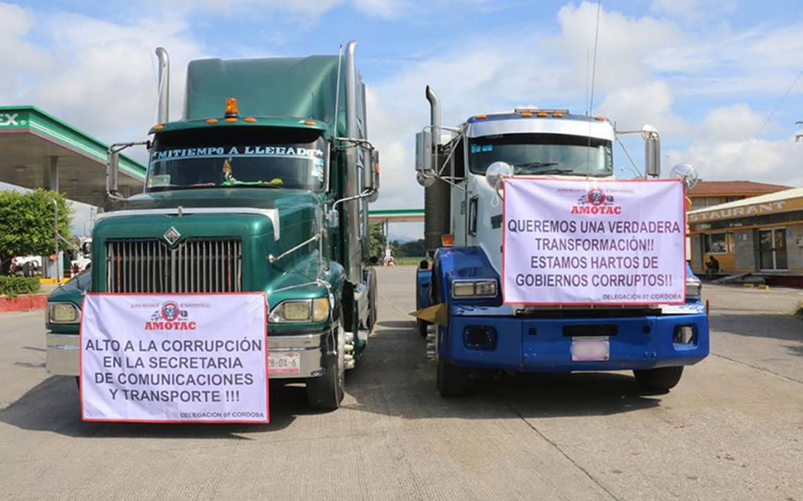 Esta es la ruta de protesta de camioneros de la Amotac en carreteras de  esta región - El Sol de Orizaba | Noticias Locales, Policiacas, sobre  México, Veracruz y el Mundo